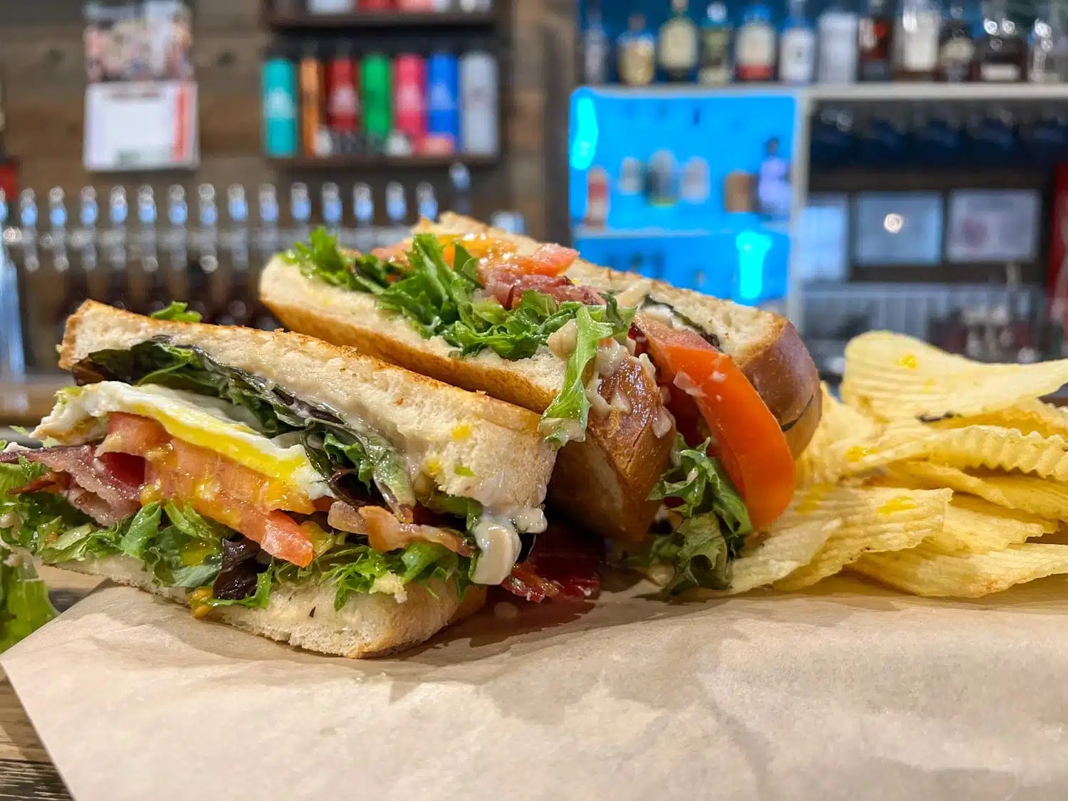 Loaded BLT December Feature • Backyard Tap House