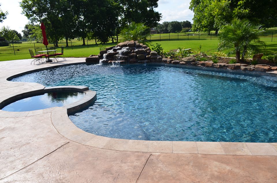 Katy, TX custom pool builders Backyard Work