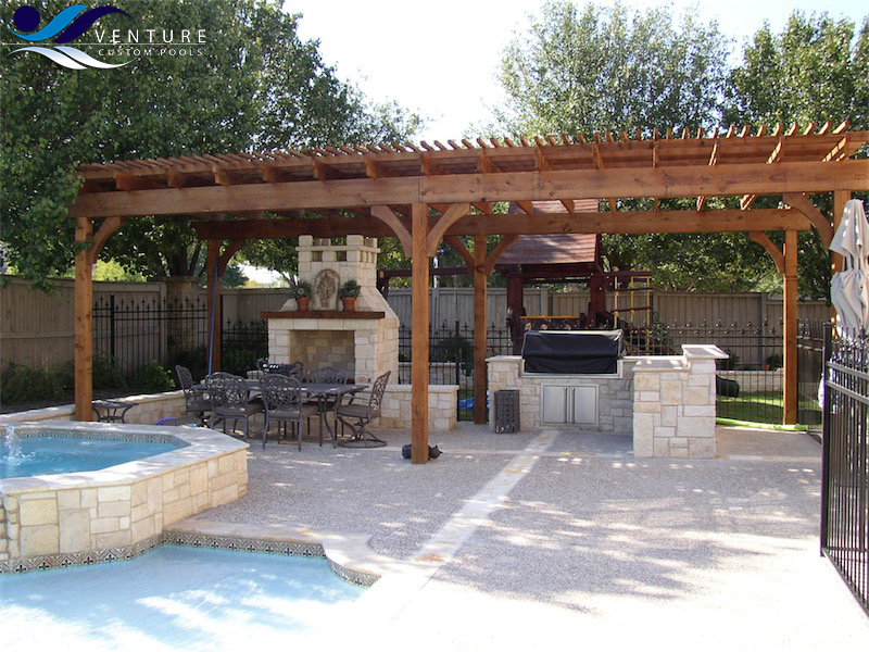 Plano, TX pool builders Backyard Work