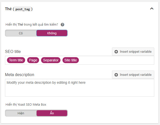 Wordpress Post Tags (thẻ) là gì? Cách dùng post tags hiệu quả
