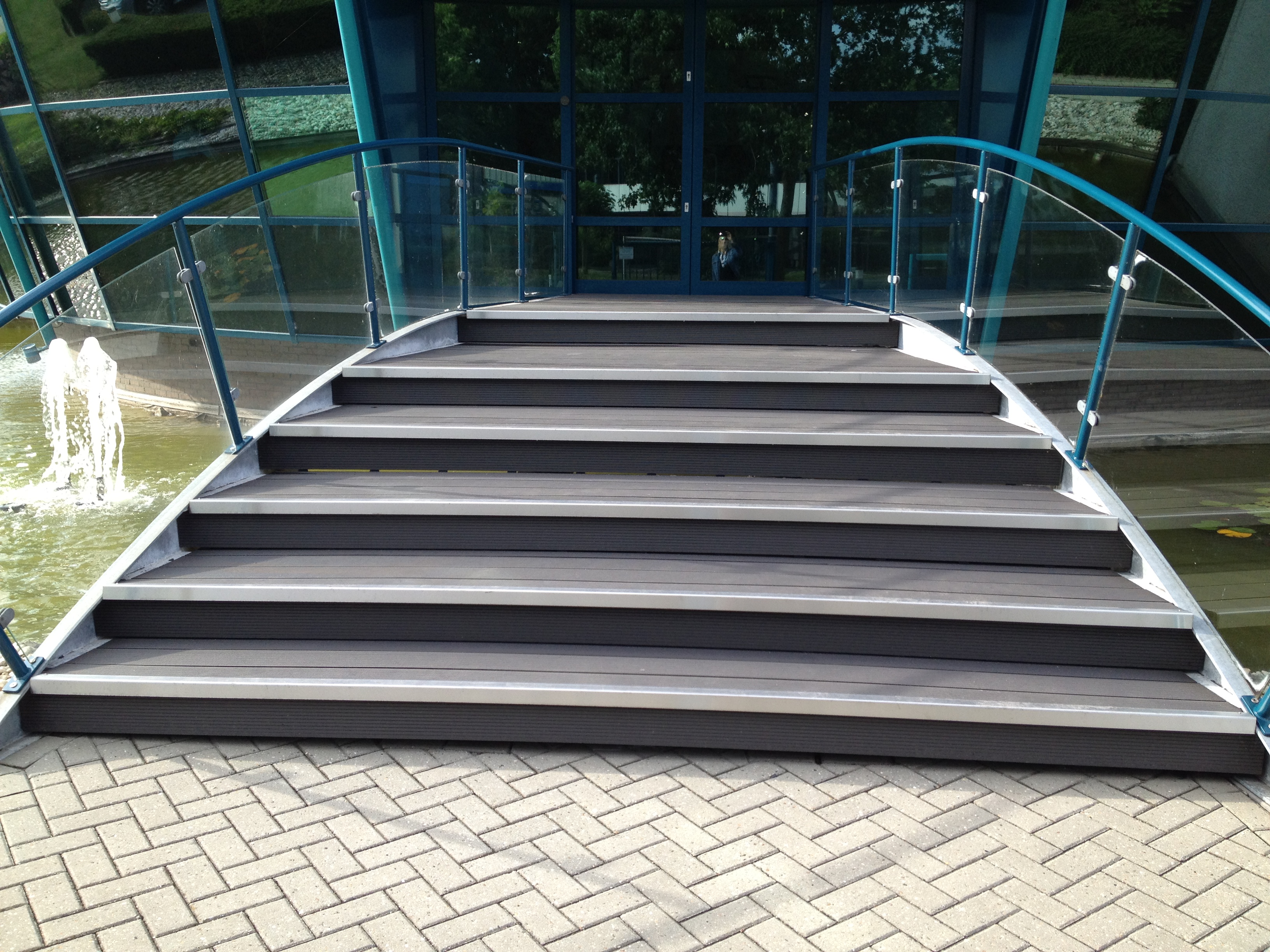 Trap Vlonderplanken antraciet Remark Bacodeck