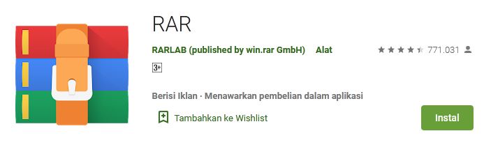 Cara membuat file zip di android tanpa aplikasi