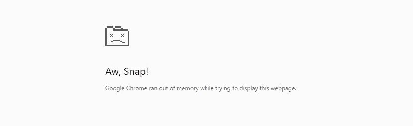 Cara Mengatasi Error Chrome error out of memory