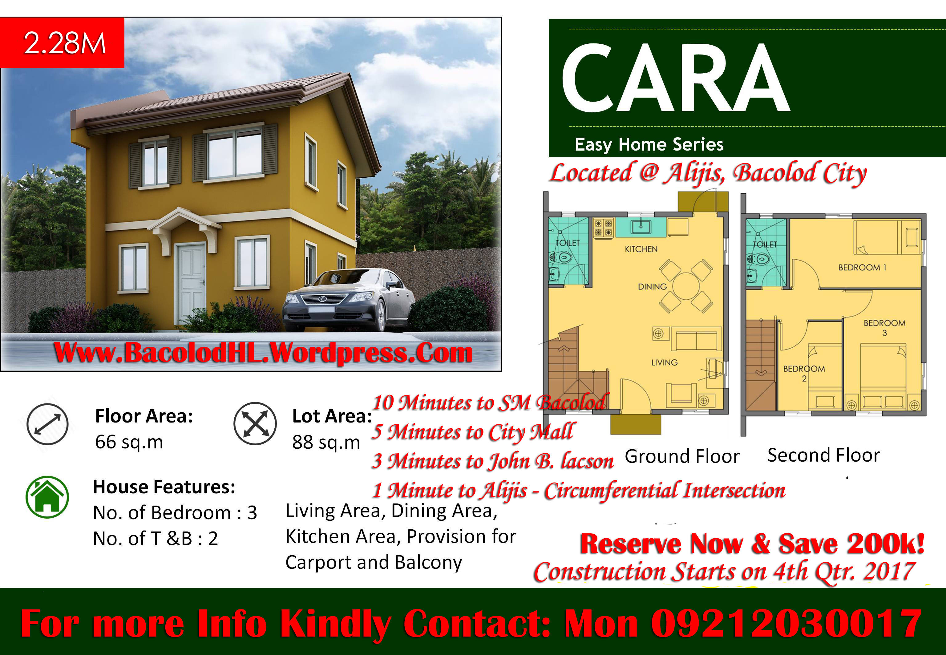 Easy Homes Alijis Bacolod Prime Properties. For Sale. Bacolod City