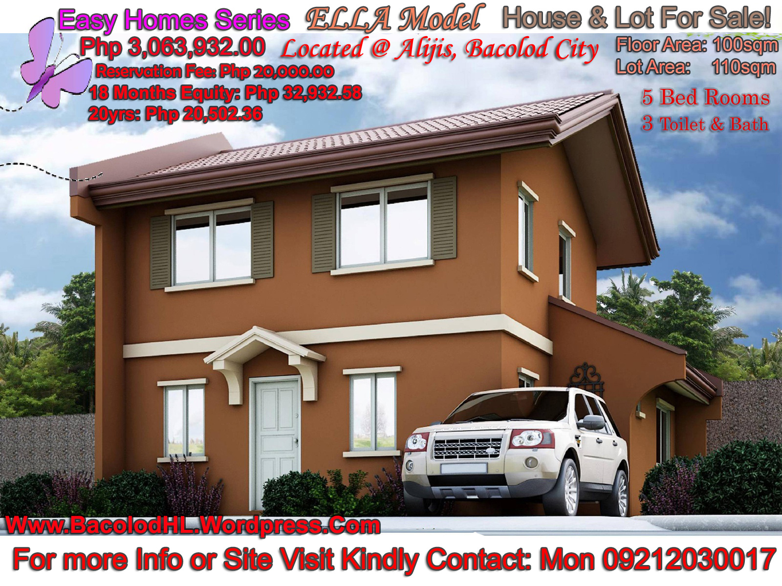 Easy Homes Alijis Bacolod Prime Properties. For Sale. Bacolod City