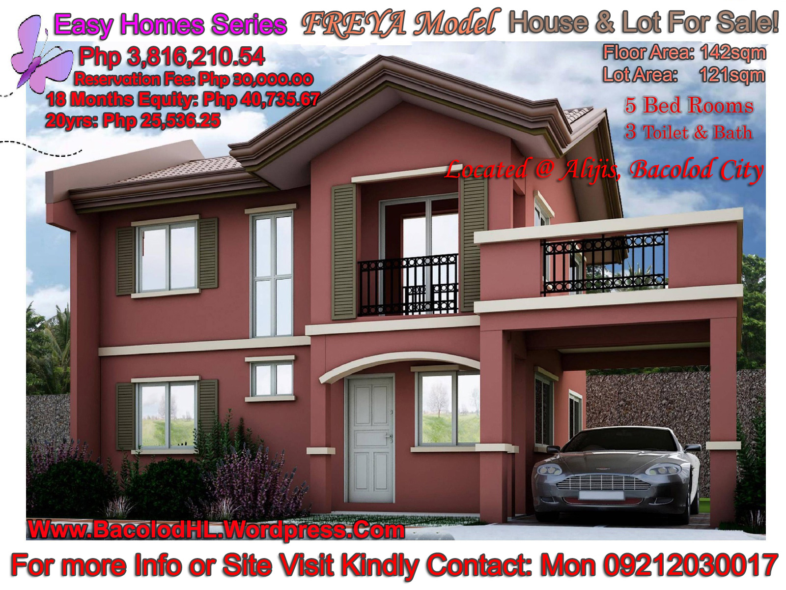 Easy Homes Alijis Bacolod Prime Properties. For Sale. Bacolod City