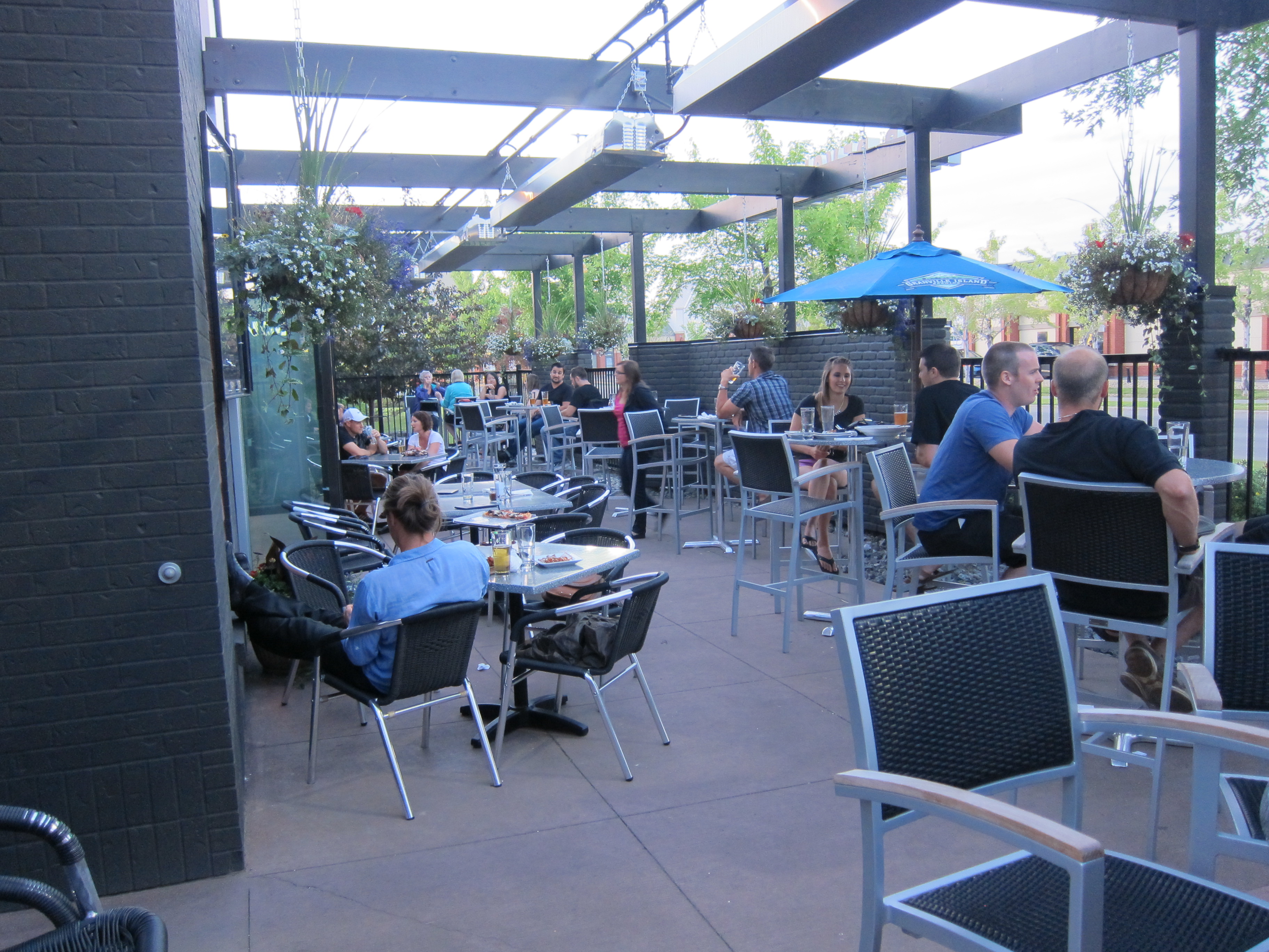 Edmonton Patio Hop Beer Revolution