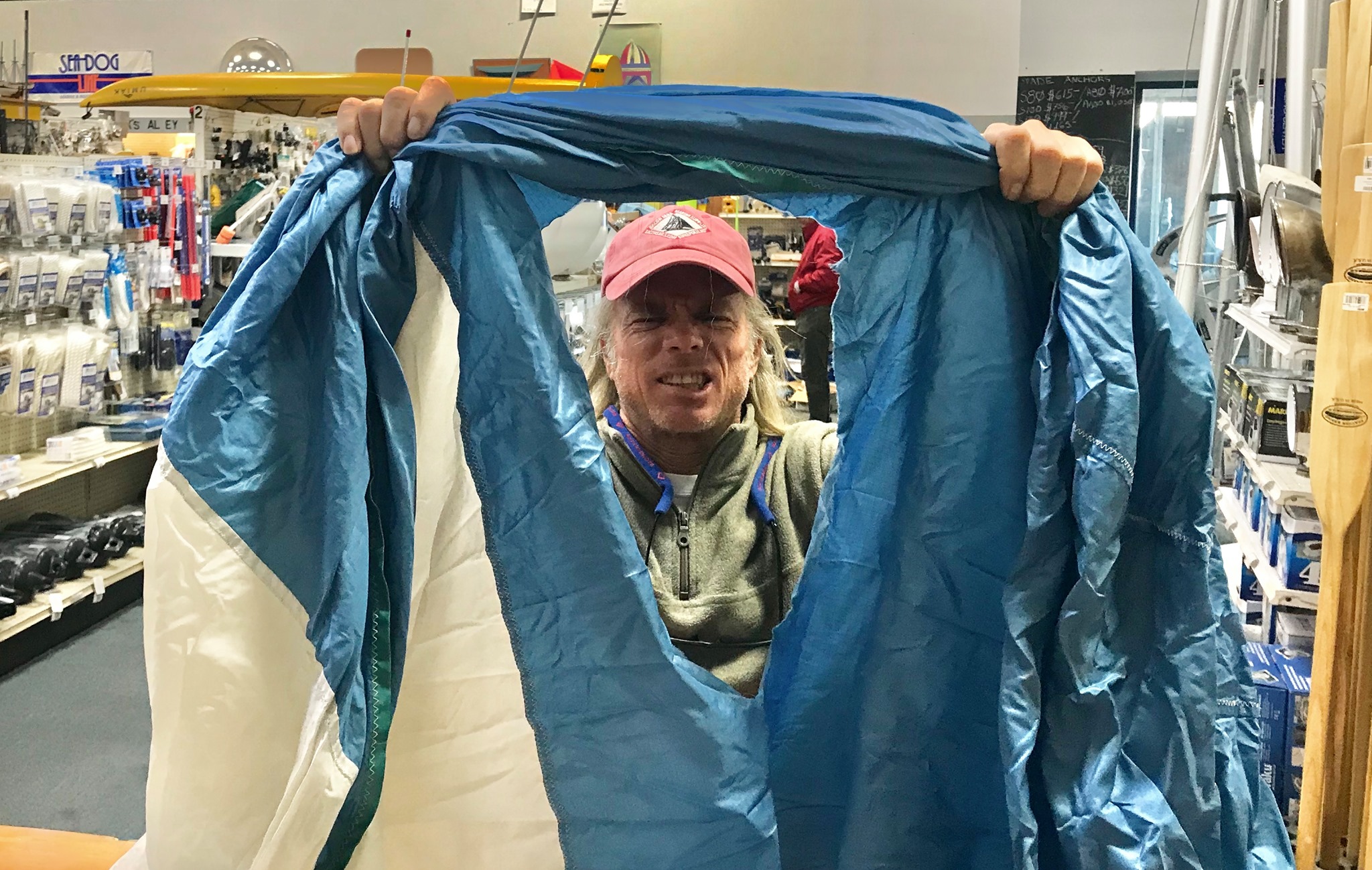 More On Sail Care... Bacon Sails