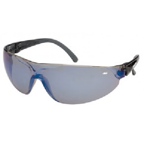Bolle BLADE Safety Glasses With Light Smoke Blue Flash Lens
