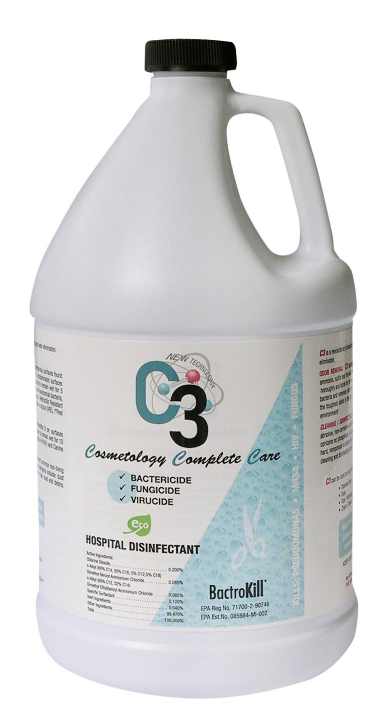 BactroKill C3 Cosmetology Complete Care EPA Registered Disinfectant
