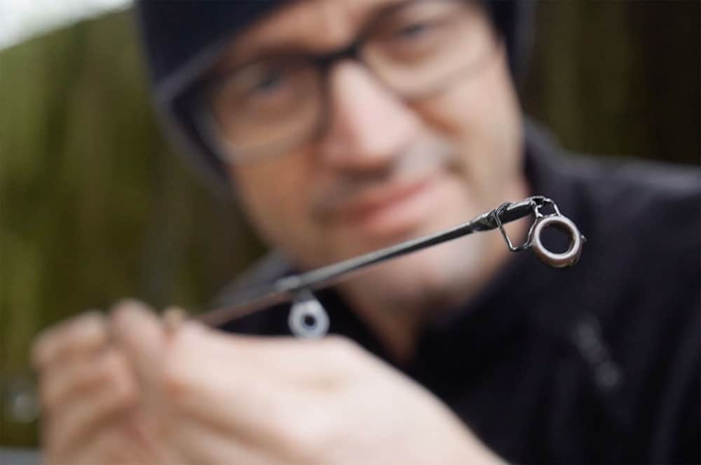 Fishing Rod Repair Replacing the Top Eye BadAngling