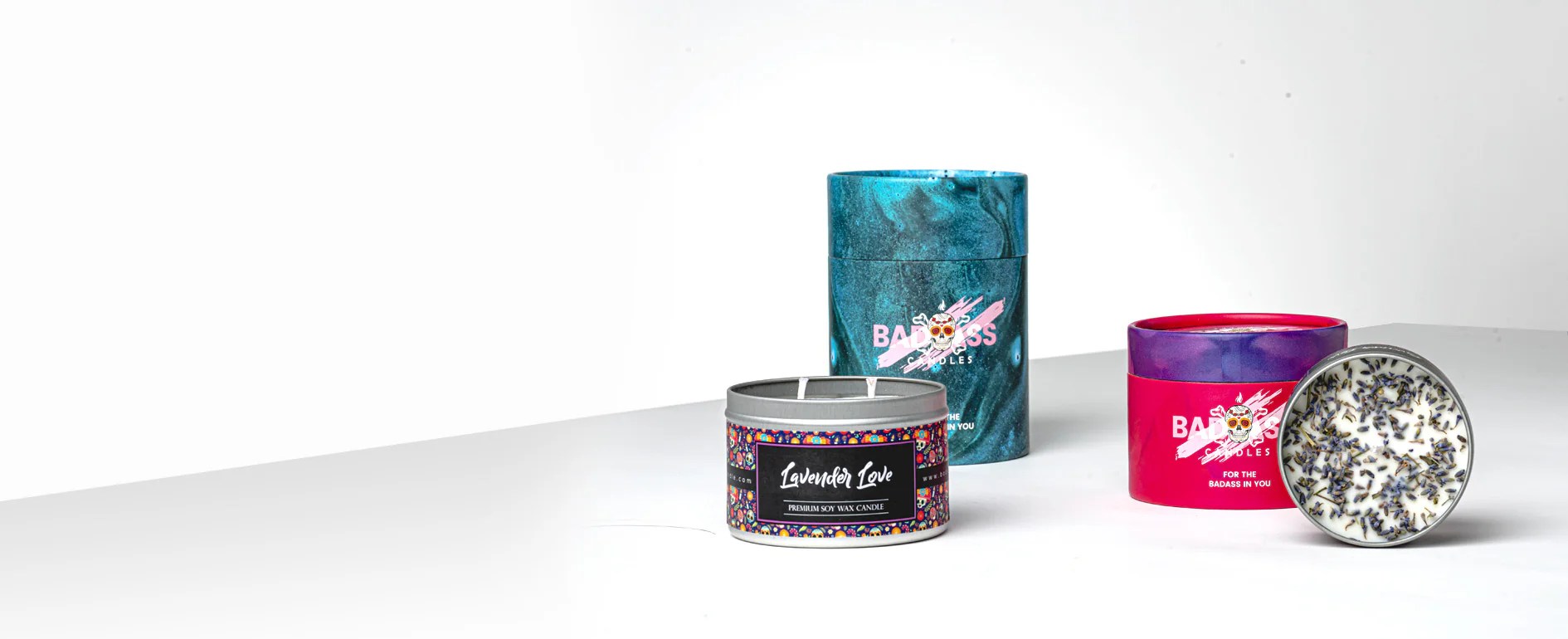 The Badass Skull (24oz) BadAss Candles