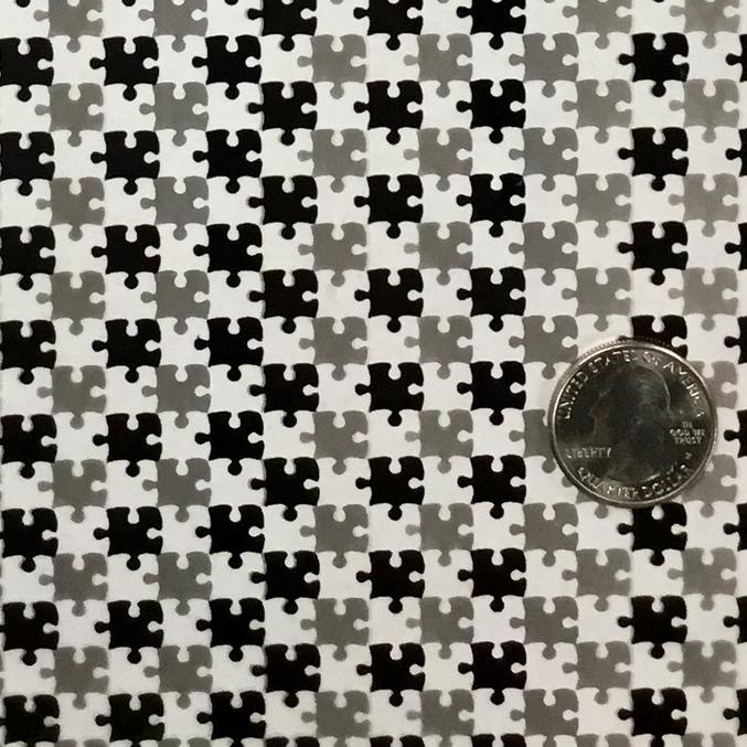 BLACK/CLEAR PUZZLE PIECES BadAss Custom Coatings
