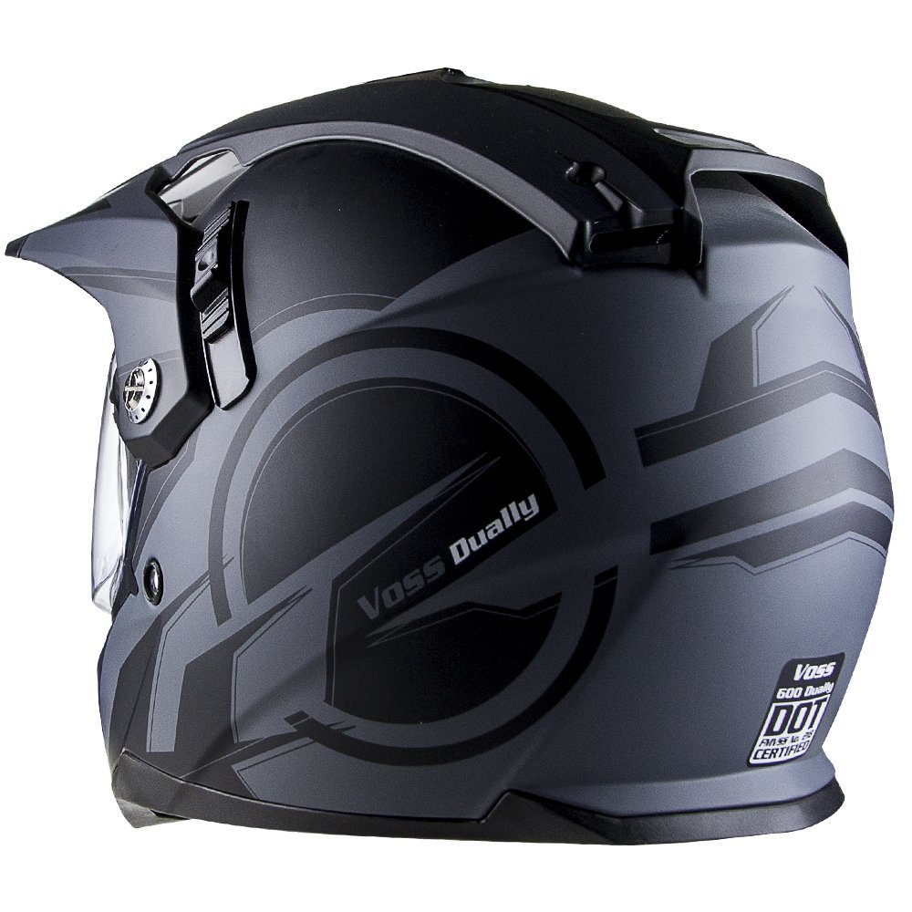 VOSS 600 Dually Sports Motorcycle Helmet Review