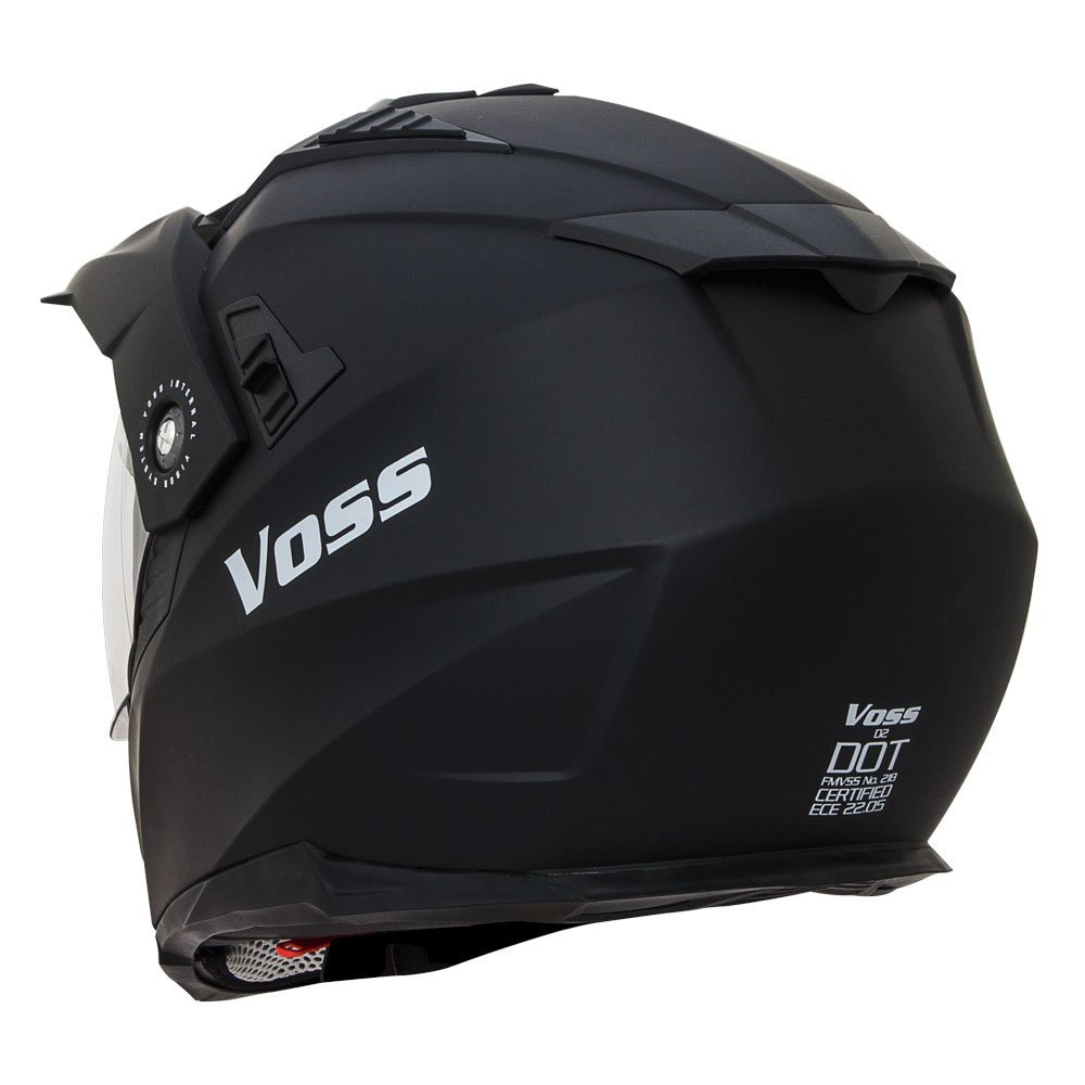 VOSS 601 D2 Dual Sports Motorcycle Helmet Review
