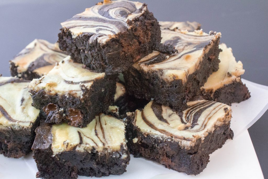 Marbled Chewy Chocolatey Cheesecake Brownies Bad Batch
