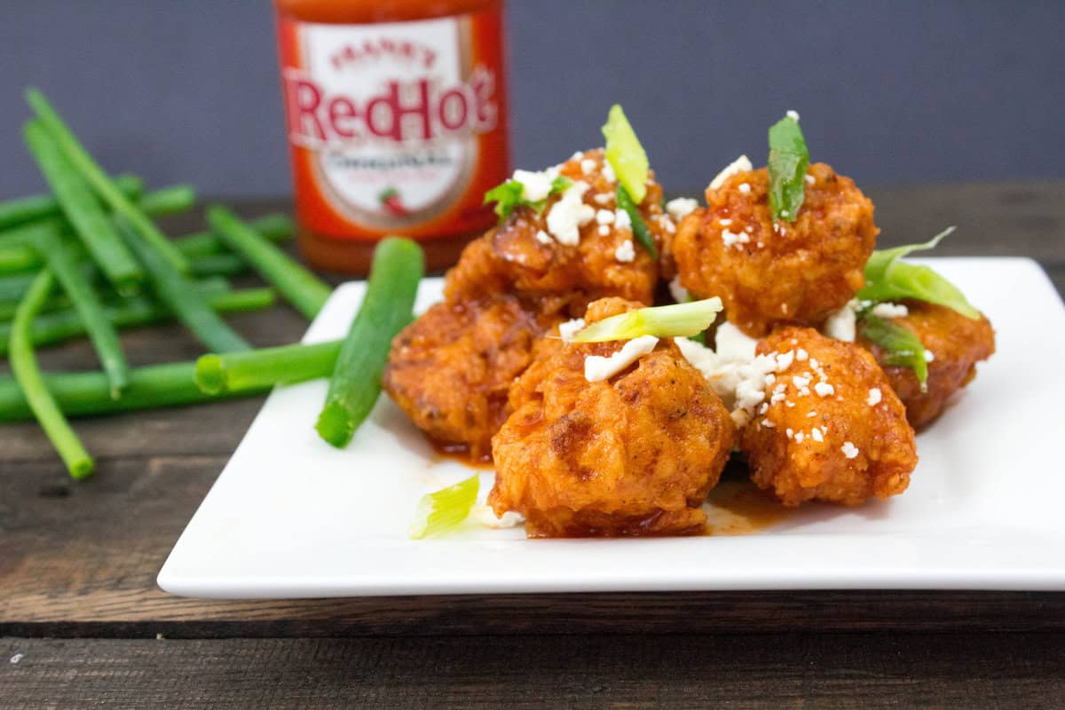 Buffalo Cauliflower Bites {CPK Inspired} Bad Batch Baking