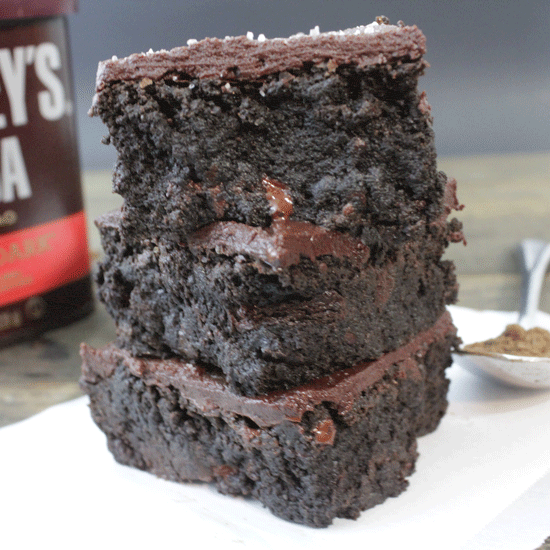 Dark Chocolate Sea Salt Brownies Bad Batch Baking Restaurant