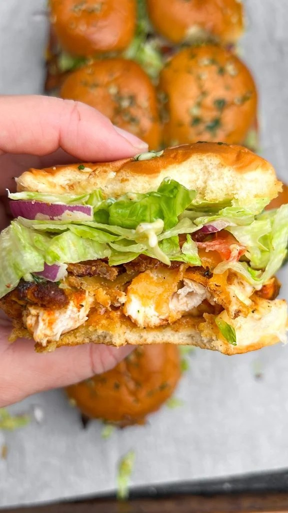 Honey Mustard Chicken BLT Sliders Bad Batch Baking Restaurant