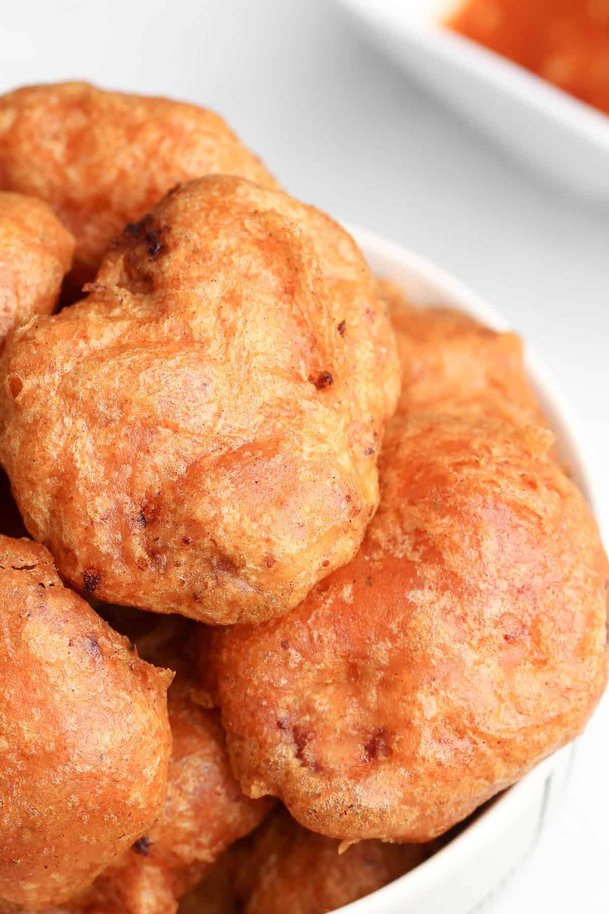 McDonalds Spicy Chicken Nuggets with Mighty Hot Sauce Bad Batch