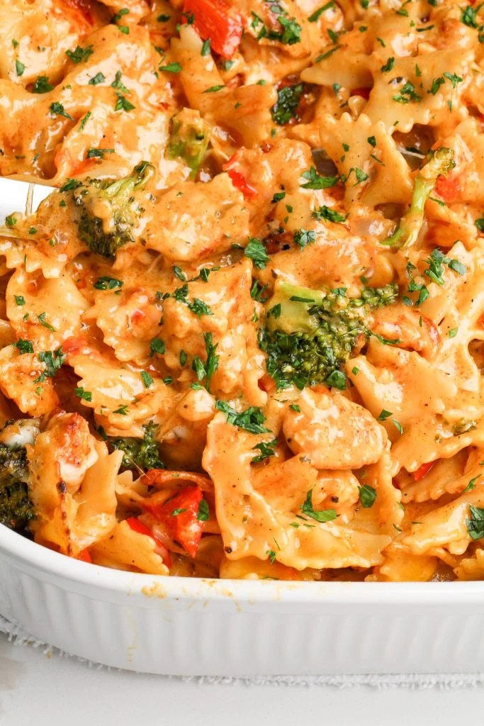 Louisiana Chicken Pasta Bake Bad Batch Baking
