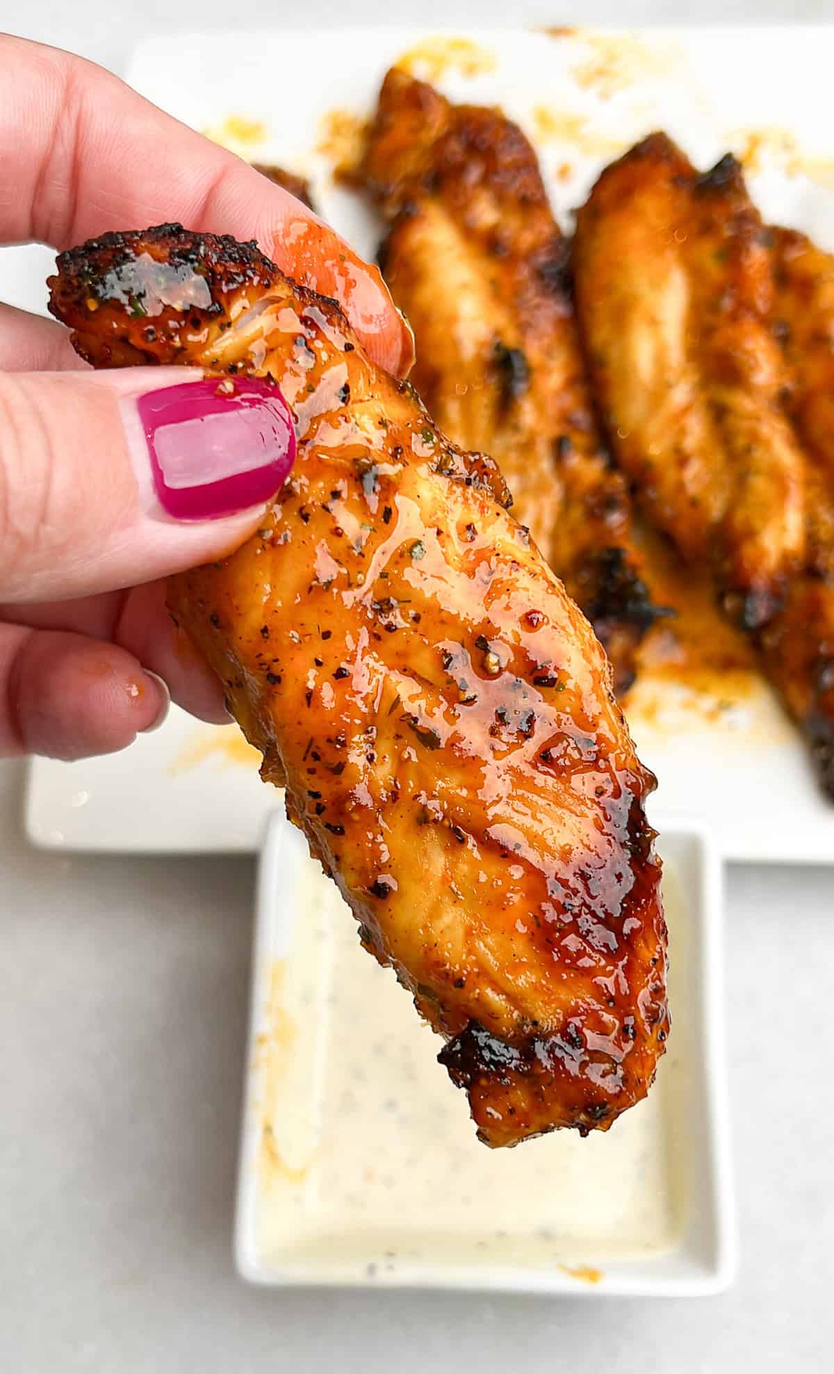 Hot Lemon Pepper Ranch Air Fried Chicken Tenders Bad Batch Baking