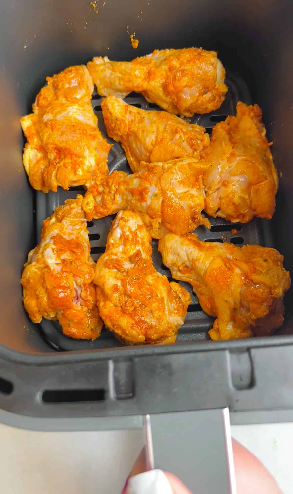 Garlic Parmesan Crispy Air Fried Chicken Wings Bad Batch Baking