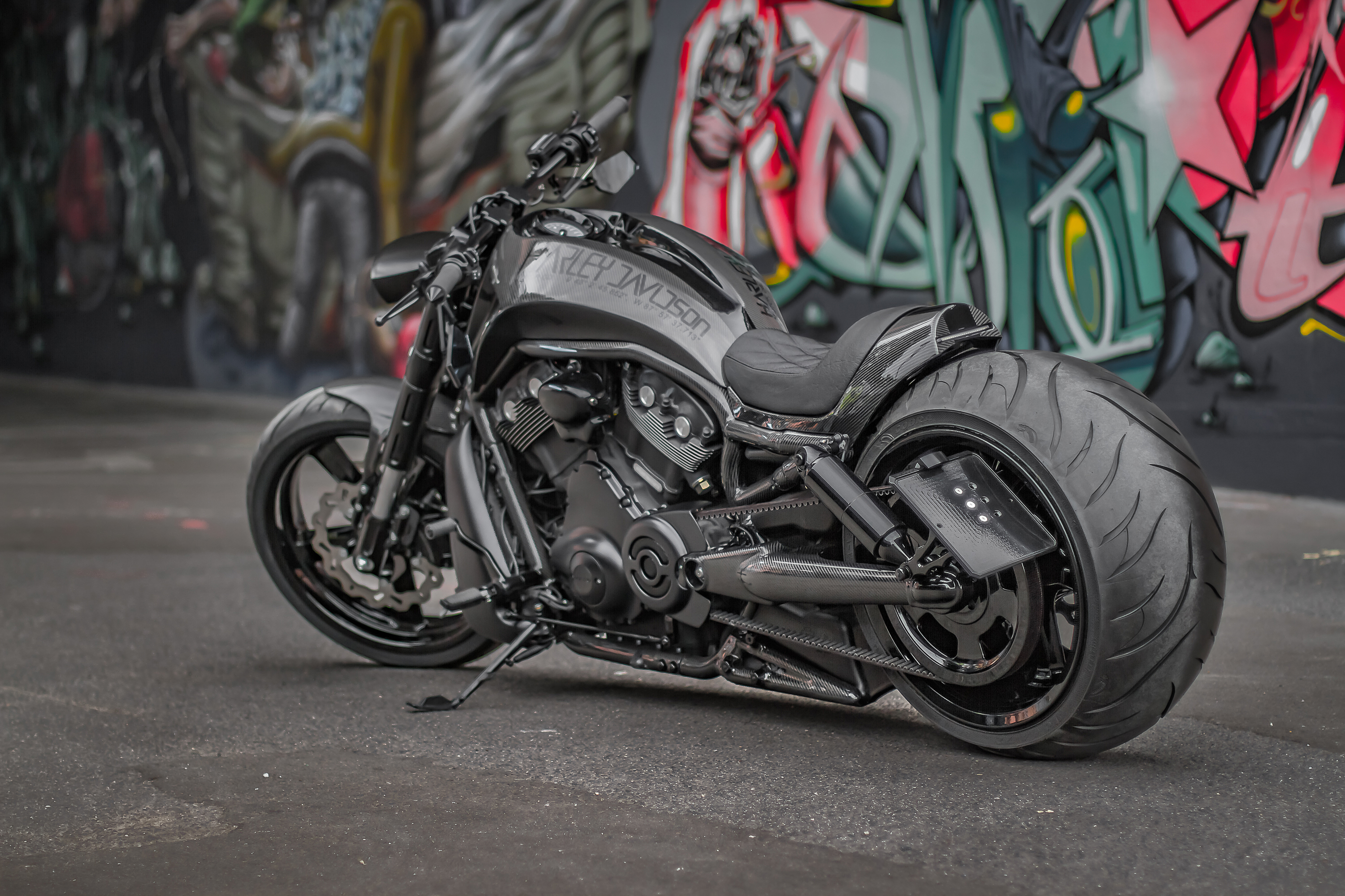 Harley Davidson "Carbon No.1" Custombike Bad Boy Customs