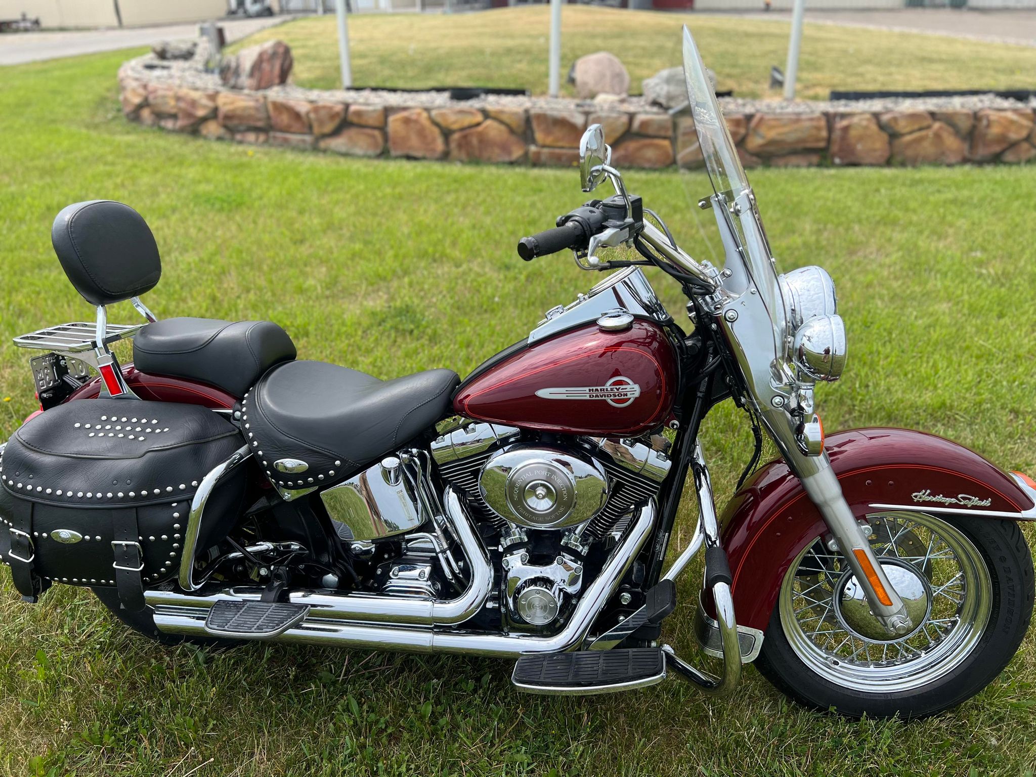 2002 Harley Davidson Heritage Softail Classic FLSTCI Badboyscustom