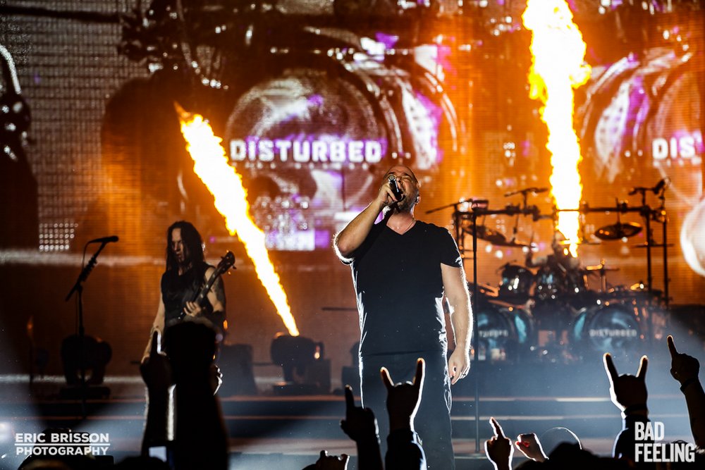 Disturbed and Three Days Grace fired up a soldout Place Bell (photos