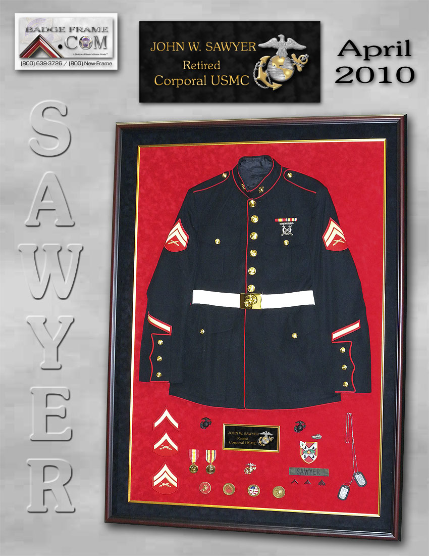 Uniform Framing from Badge Frame