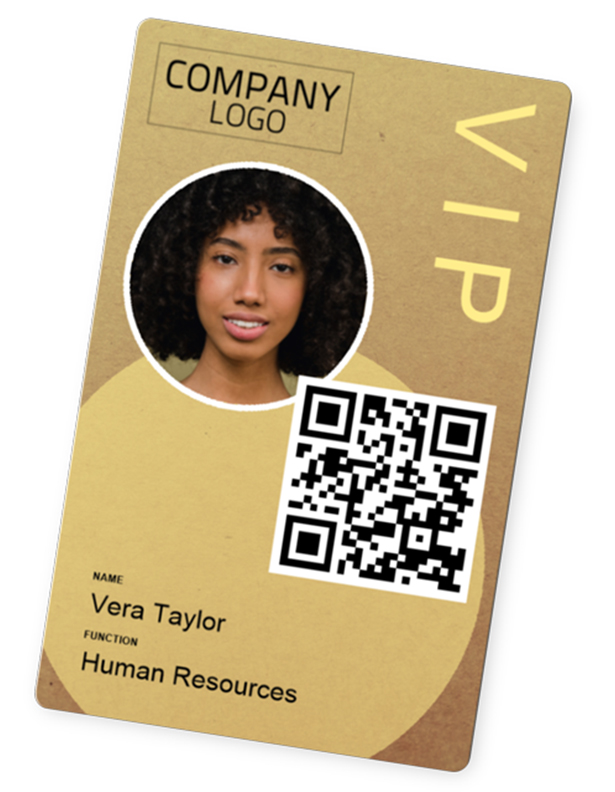 VIPcarddesigntemplate BadgeMaker