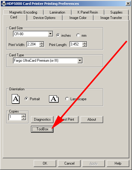 Ribbon Sensor Calibration – Fargo HDP5000 | TransTech Systems, Inc