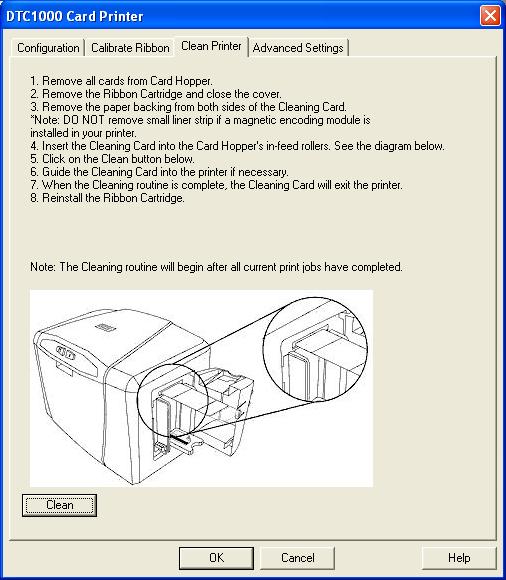 Clean Printer – Fargo DTC1000 | TransTech Systems, Inc