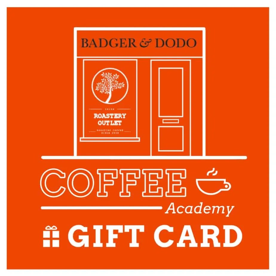 Order online & pick up today. Coffee Academy Gift Card — Badger & Dodo
