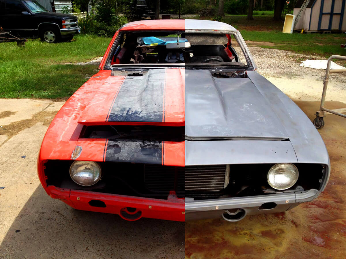 Automotive Badger Blasting