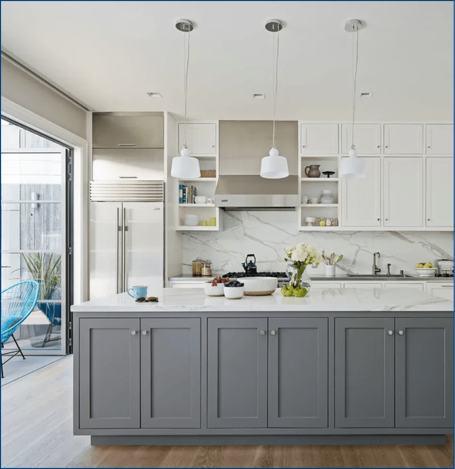 Kitchen Wall For Maximum Storage Badger