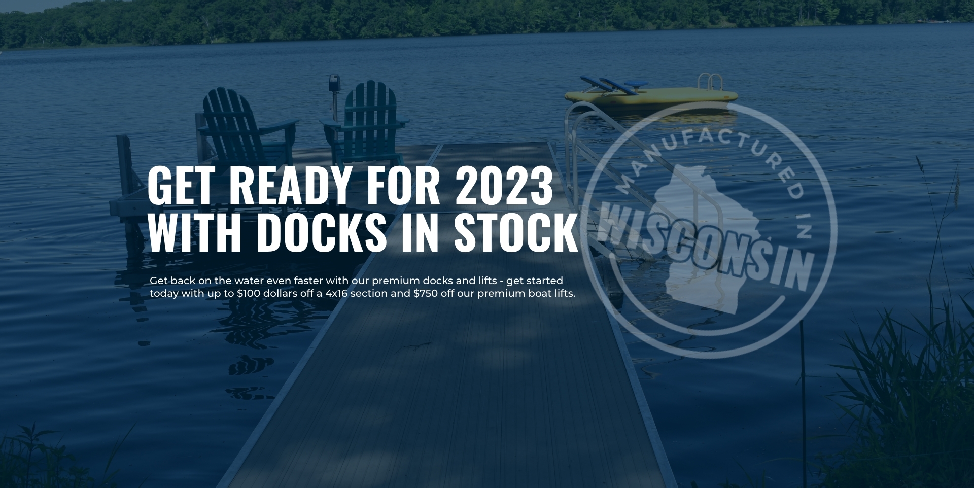 Boat & Pontoon Lifts from Badger Docks