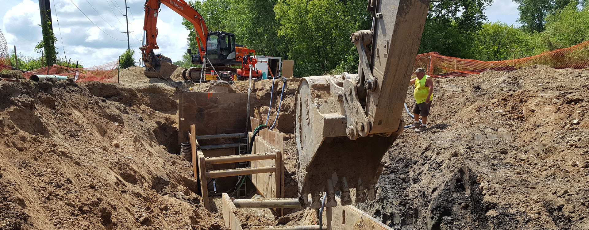 Badgerland Excavating Grading, Excavation, Sewer & Water Main