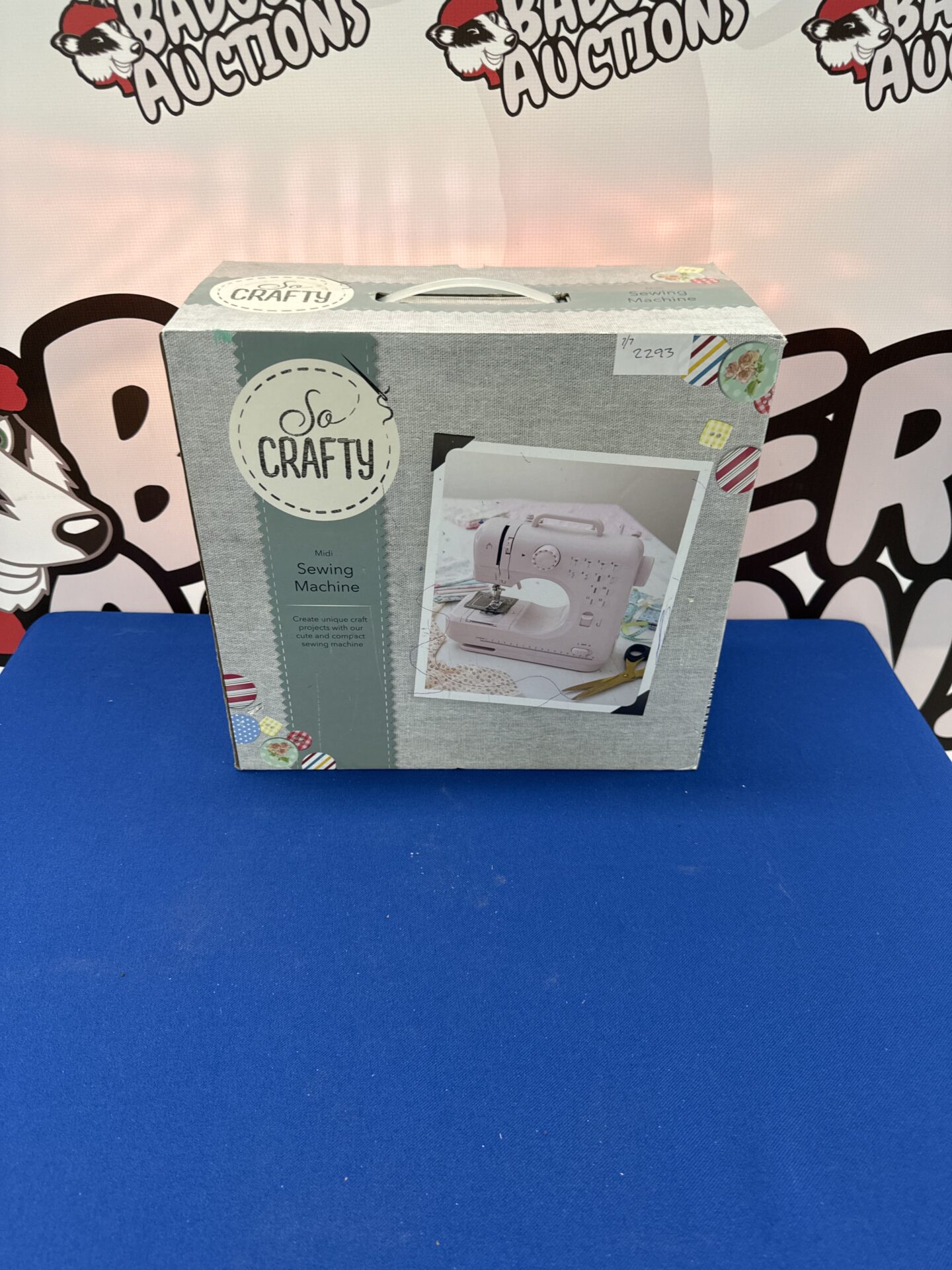 So crafty children’s midi sewing machine Badgers Auctions Onsite