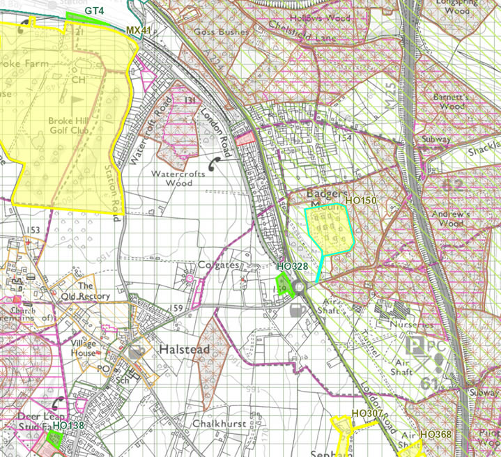 Planning Applications in Badgers Mount, Sevenoaks, Kent View