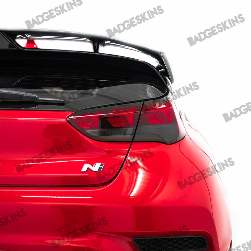 Hyundai 2nd Gen Veloster Tail light Clear Lens Tint Badgeskins