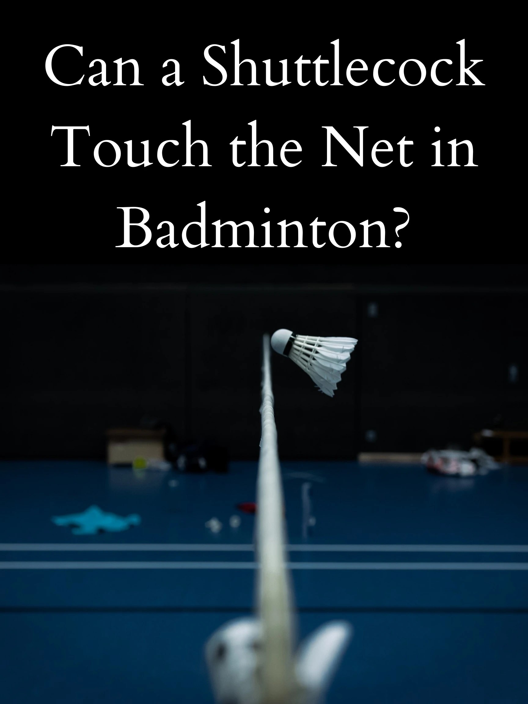 Can a Shuttlecock Touch the Net in Badminton? BadmintonBites