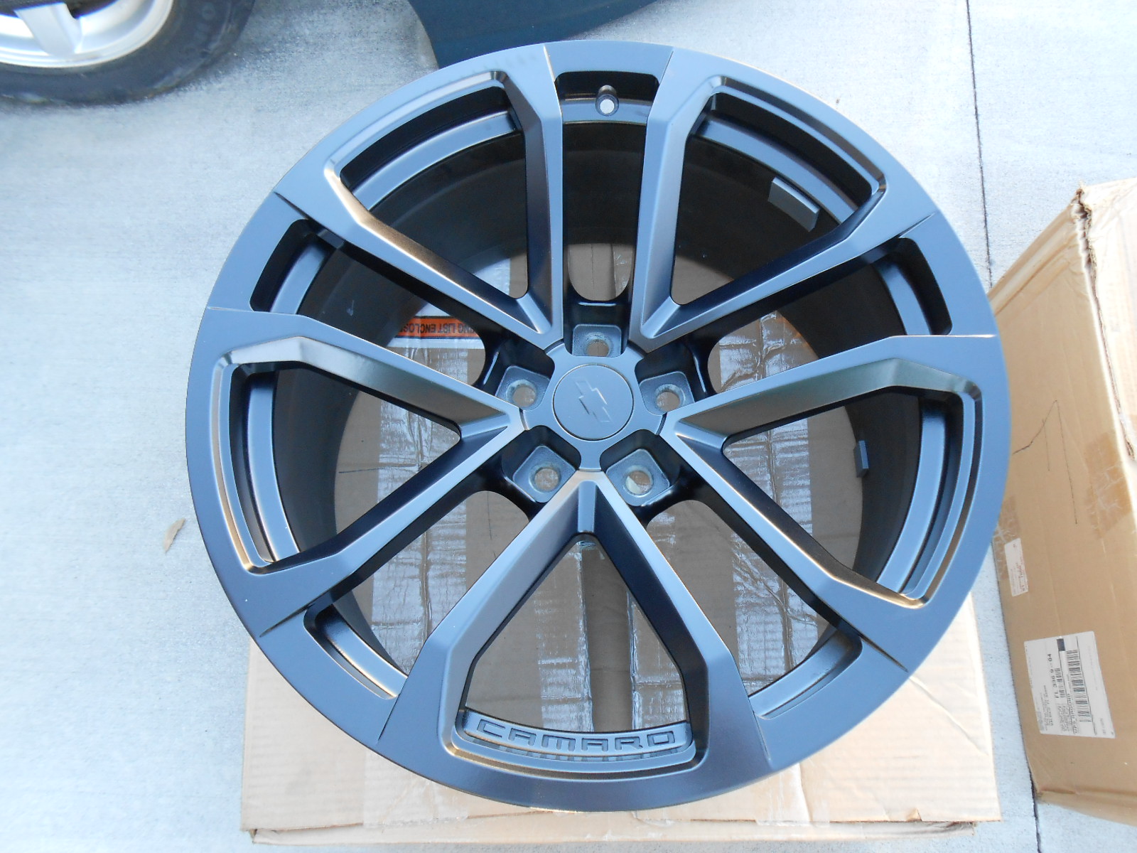 Black 10Spoke ZL1 Wheels for Sale PICS! Camaro5 Chevy Camaro Forum