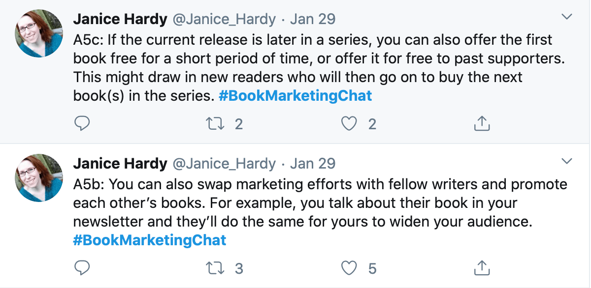Marketing Tasks I Use For Every Book With @Janice_Hardy