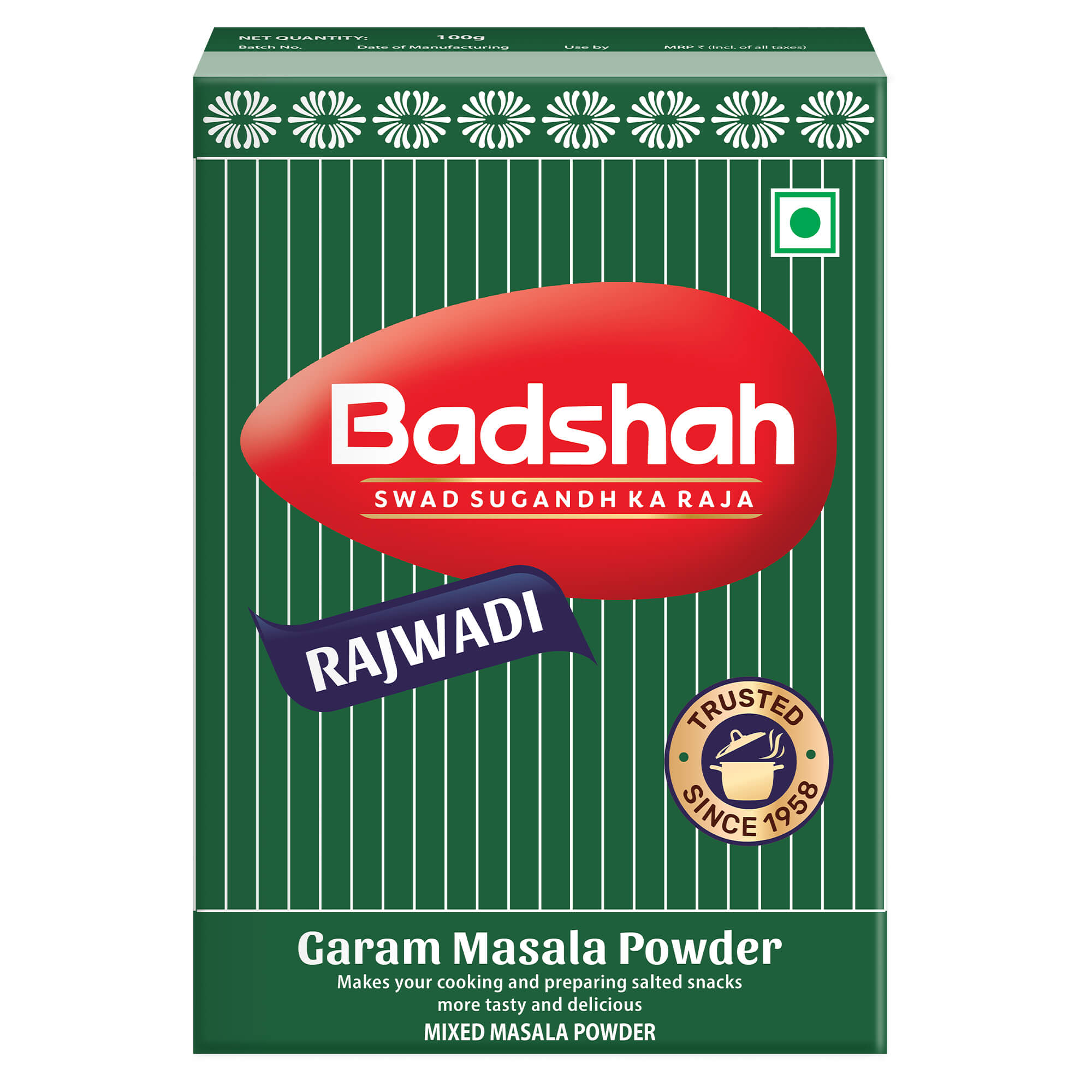Buy The Best Rajwadi Garam Masala Online Badshah Masala