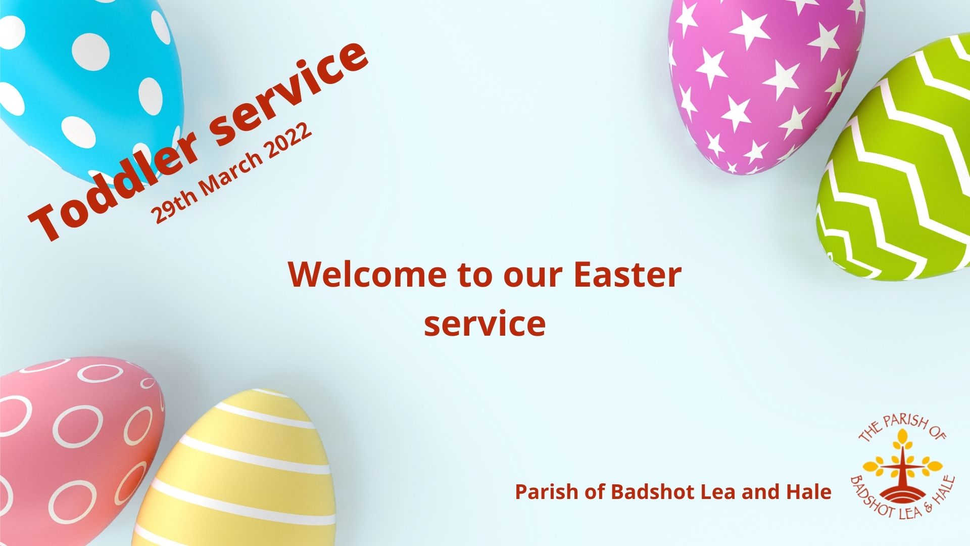The Parish of Badshot Lea and Hale Serving the Villages North of