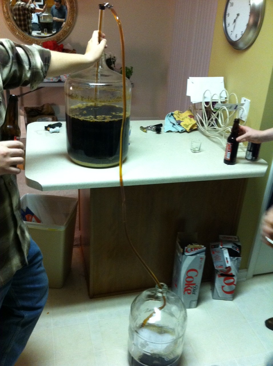 Secondary Fermenter Easy Amber Bad Storm Brewing Co.