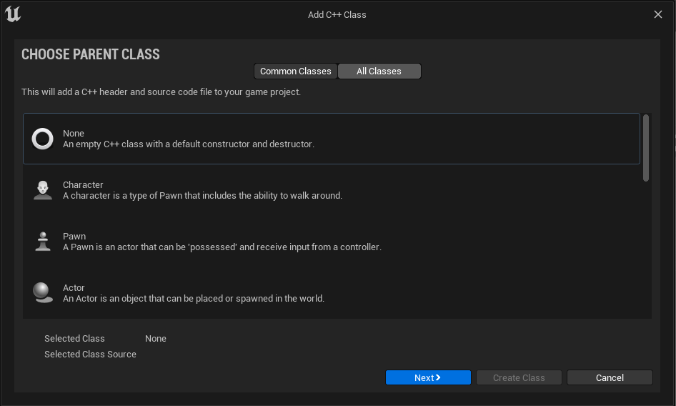 How to create or remove CPP class in UnrealEngine LET US GO ABROAD