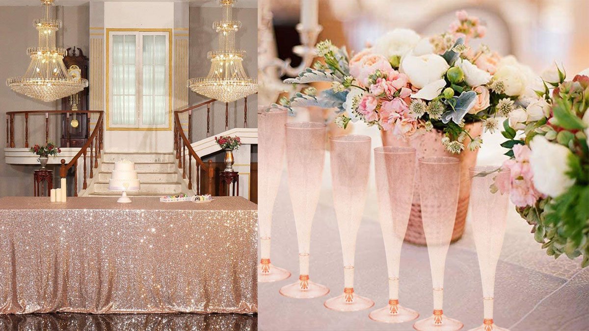 15 Stunning Rose Gold Party Theme Ideas Baer Design Studio